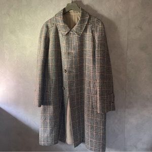 Burberry Reversible Coat Houndstooth